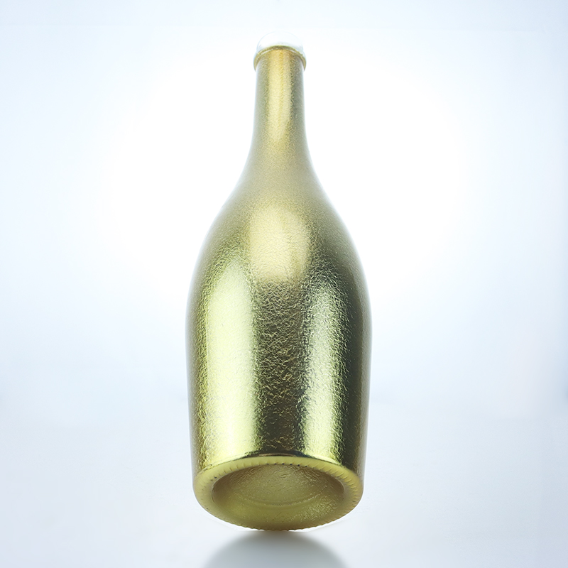 Sealing Type Cork Super Flint Glass Bottles for Whisky Vodka Rum Custom Capacity