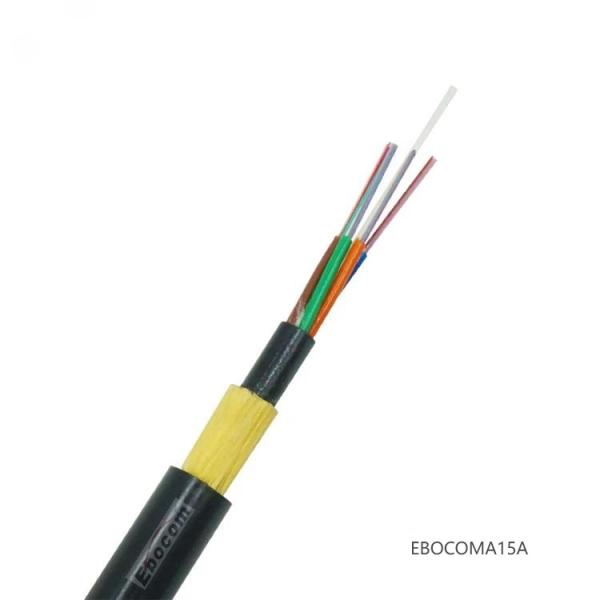 ADSS Fiber Optic Cable Outdoor Single/Double Jacket 12 Core China Manufacturer