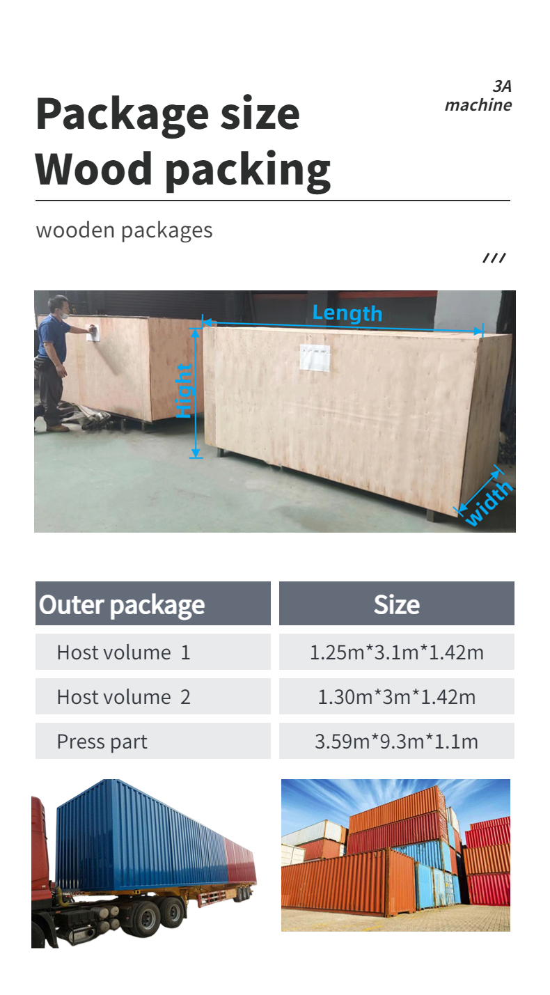 SHH**800AG-2 Automatic Bottom Folding and Gluing Machine for Wood Packaging Material