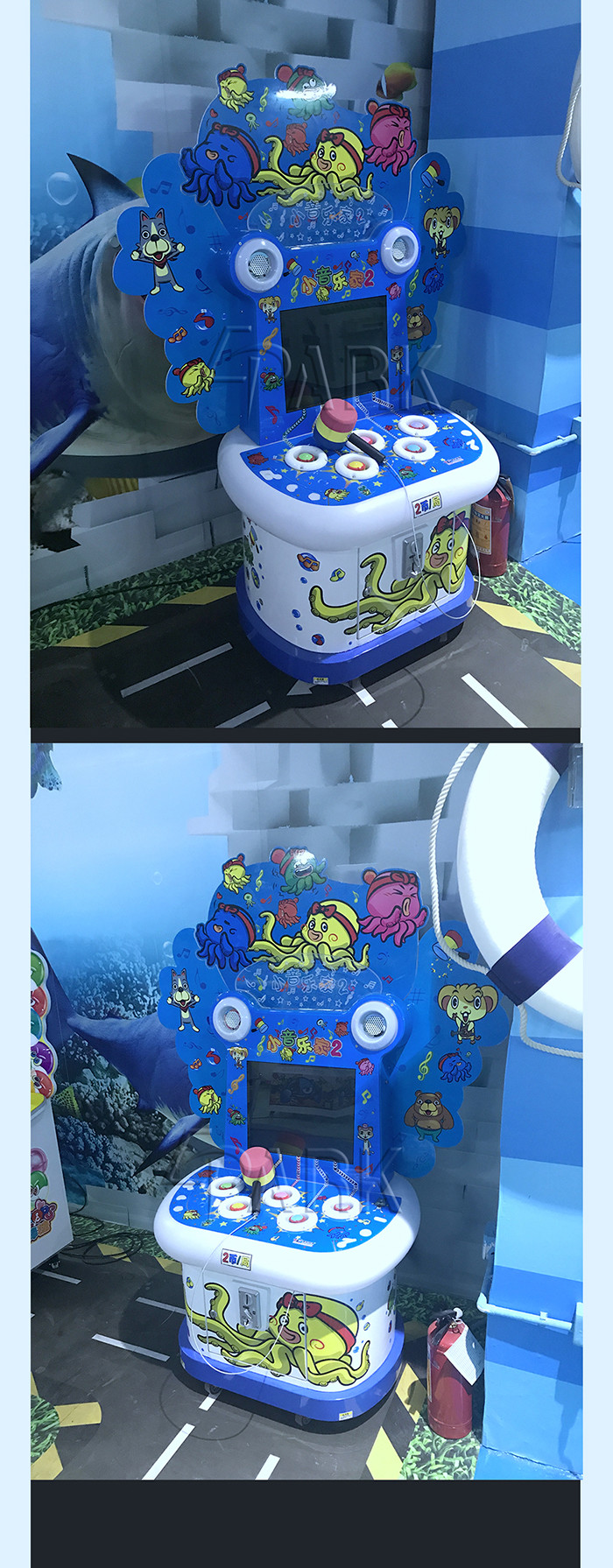 Music Video Hammer Prize Amusement Game Machines For Indoor / Outdoor