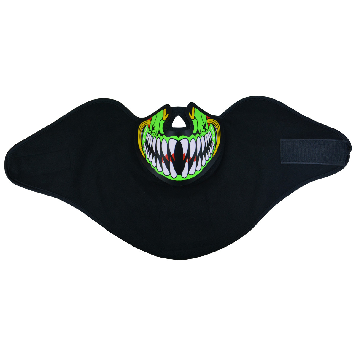 High Quality LED Rave Face Mask 2019 Latest Design Music-Activated Monster LED Cosplay Props Flashing Light Up EL Mask