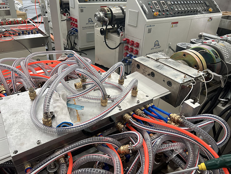38CrMoALA Plastic Extrusion Production Line For PVC WPC Panel By Sino Holyson