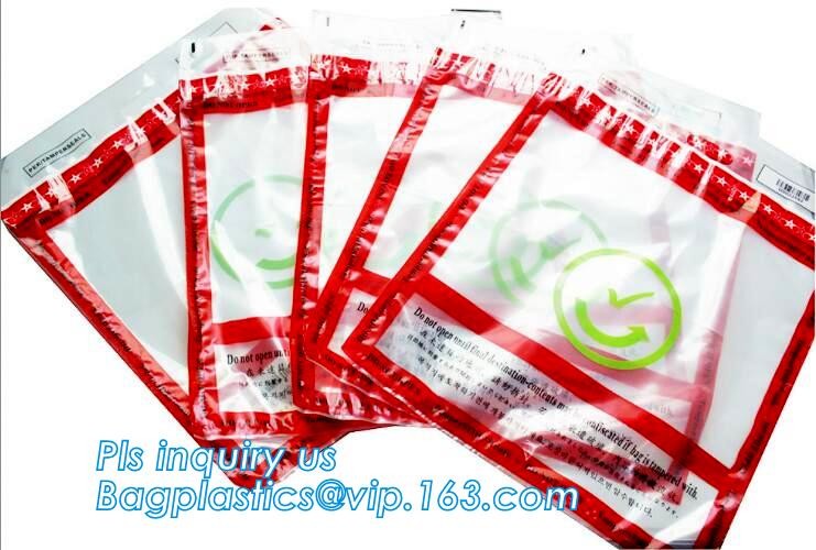 Document safe tamper proof bank deposit bag, Steb Plastic Money Pe Bank Deposit Coin Security Pouch Bags With Seal For C