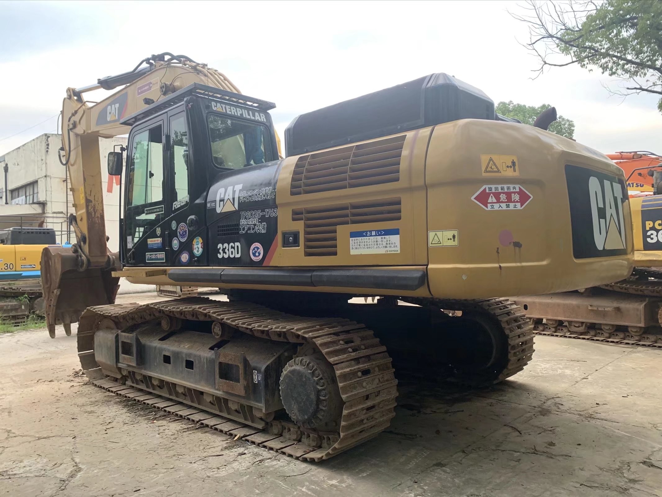 Original Japan Used Caterpillar 336D Excavator Good Condition For Mining