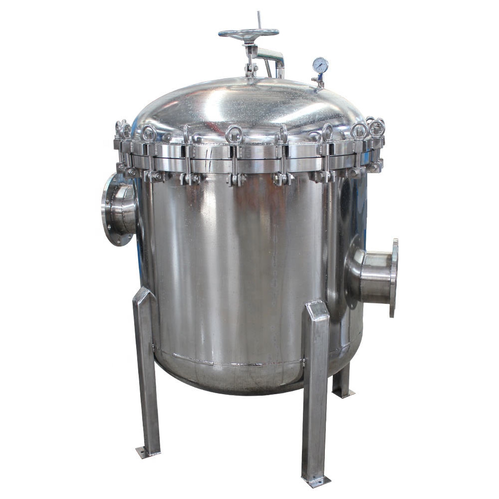 Stainless Steel Food Grade Bag Filter Housing Apply to a Strainer 2 Filter Bags