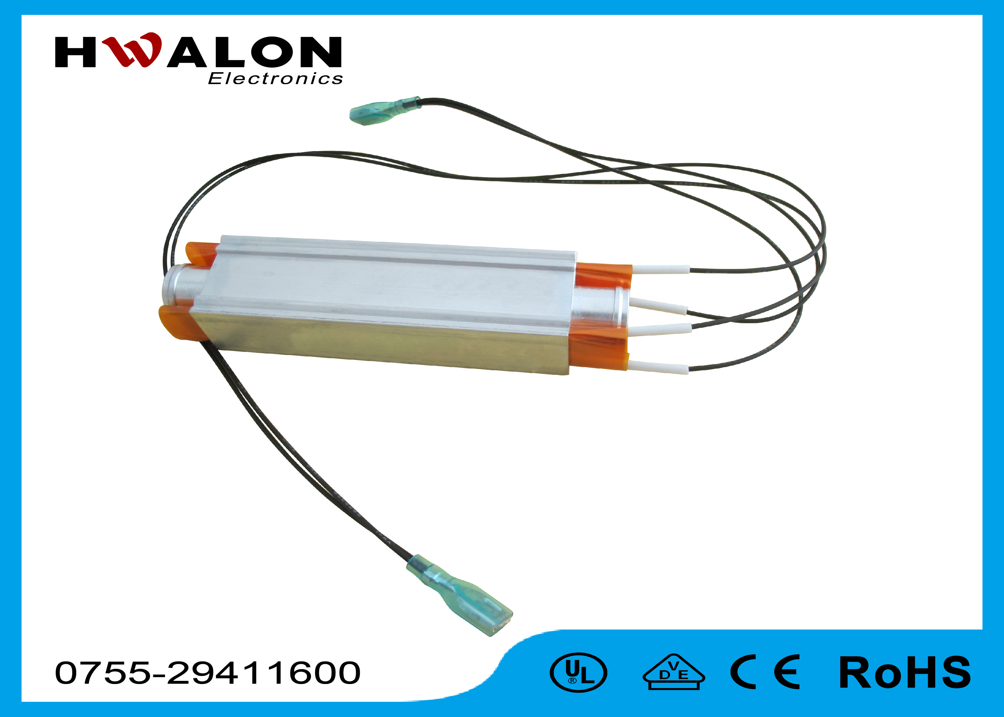 Custom Home PR4 PTC Heater Resistor Cylindric Shape CE RoHS Certification