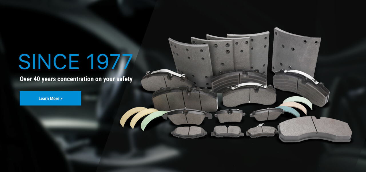 Commercial Vehicle Brake Pads With IATF16949 Auto Quality System