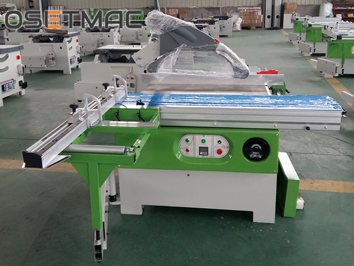 Furniture Making 1600*375mm Woodwork Sliding Table Saw