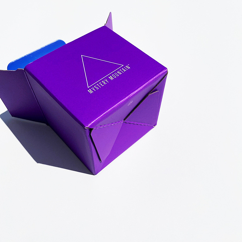 Customizable Corrugated Paper Packaging Box Full Colors Printed Auto Lock Bottom