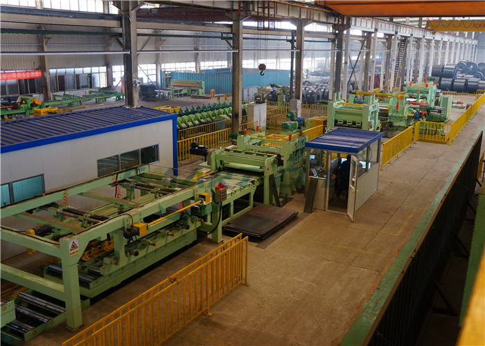 High Precision Cut To Length Line Adjustable Speed Excellent Material Utilization