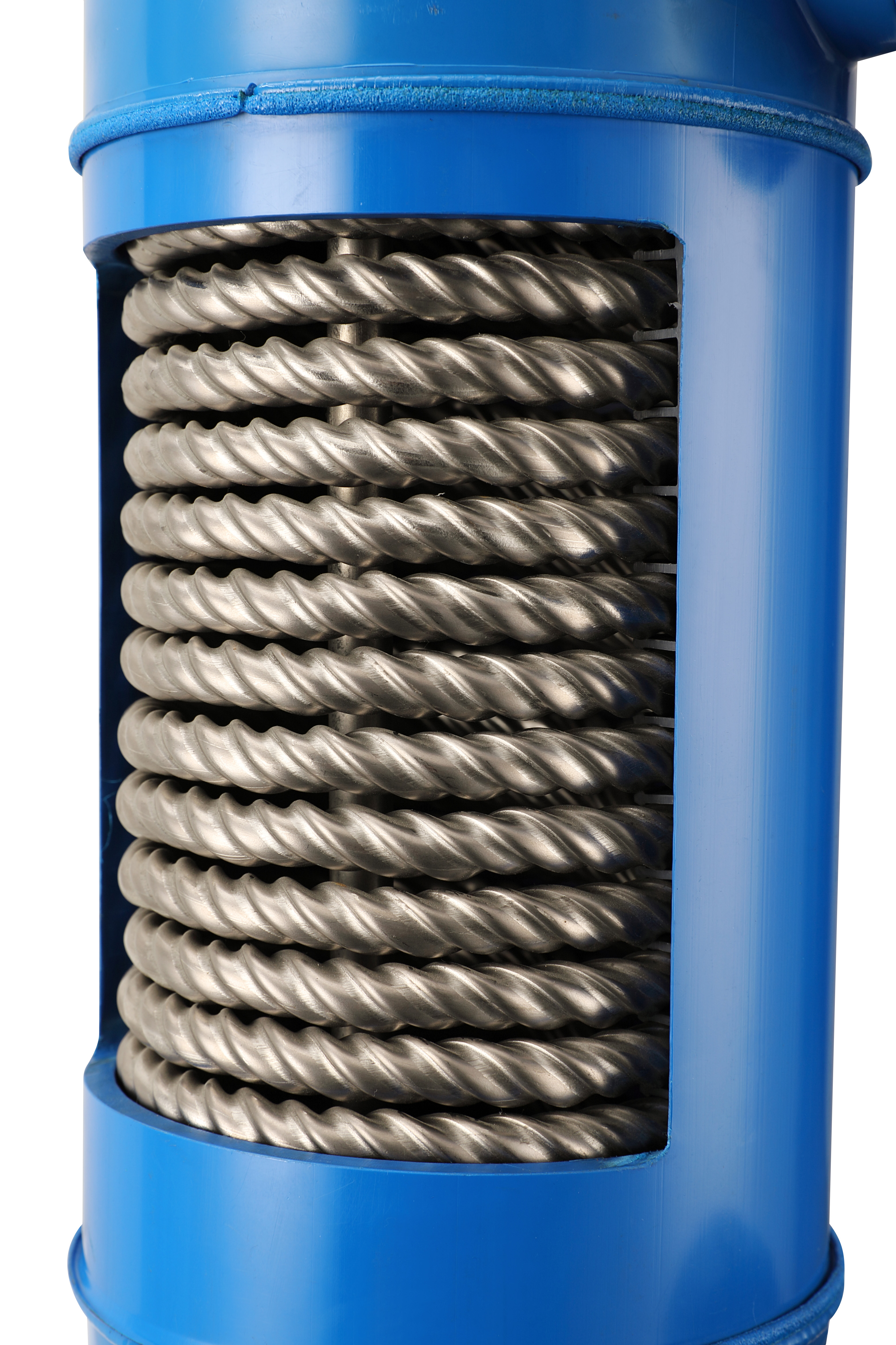 33KW Industrial Water Condensers Tubular Heat Exchanger for Food Shop