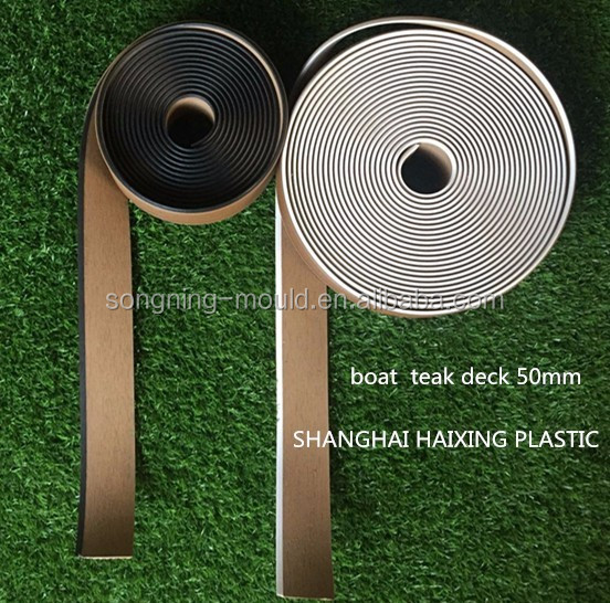 Online Technical Support Extrusion Technology Synthetic Teak Adhesive Boat Deck