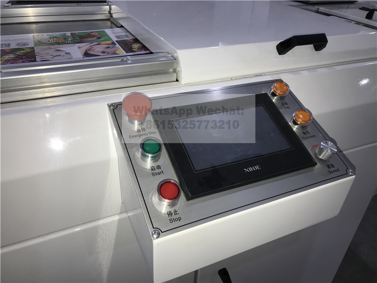 370 PLUS IML Die Cutting Automatic Stacking Converting Machine For Beer Labels