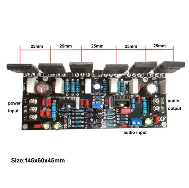 Private Mold NO 500W HIFI High Power Audio Amplifier Mono Rear Amplifier Board