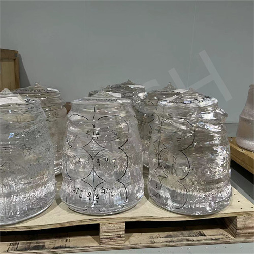 Sapphire Material AL2O3 Monocrystal 80KG 200KG 400KG KY Method LED SEMI Grade