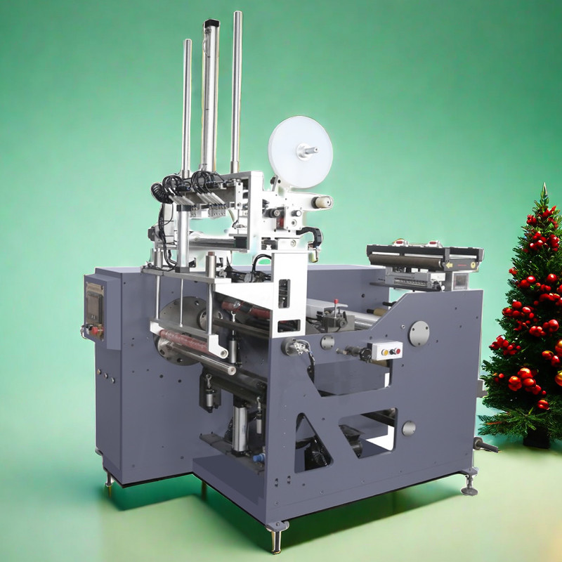 150m/min Fully automatic non-stop 4 spindle turret rewinder for label High-performance