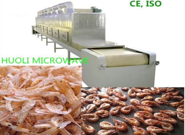 Fully Automatic Feed Microwave Dryer Seafood Microwave Drying Equipment, Food