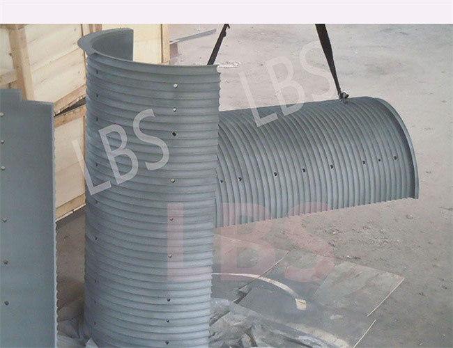 Custom Alloy Steel Lebus Systems With Two Half Split Design Drum Sleeves