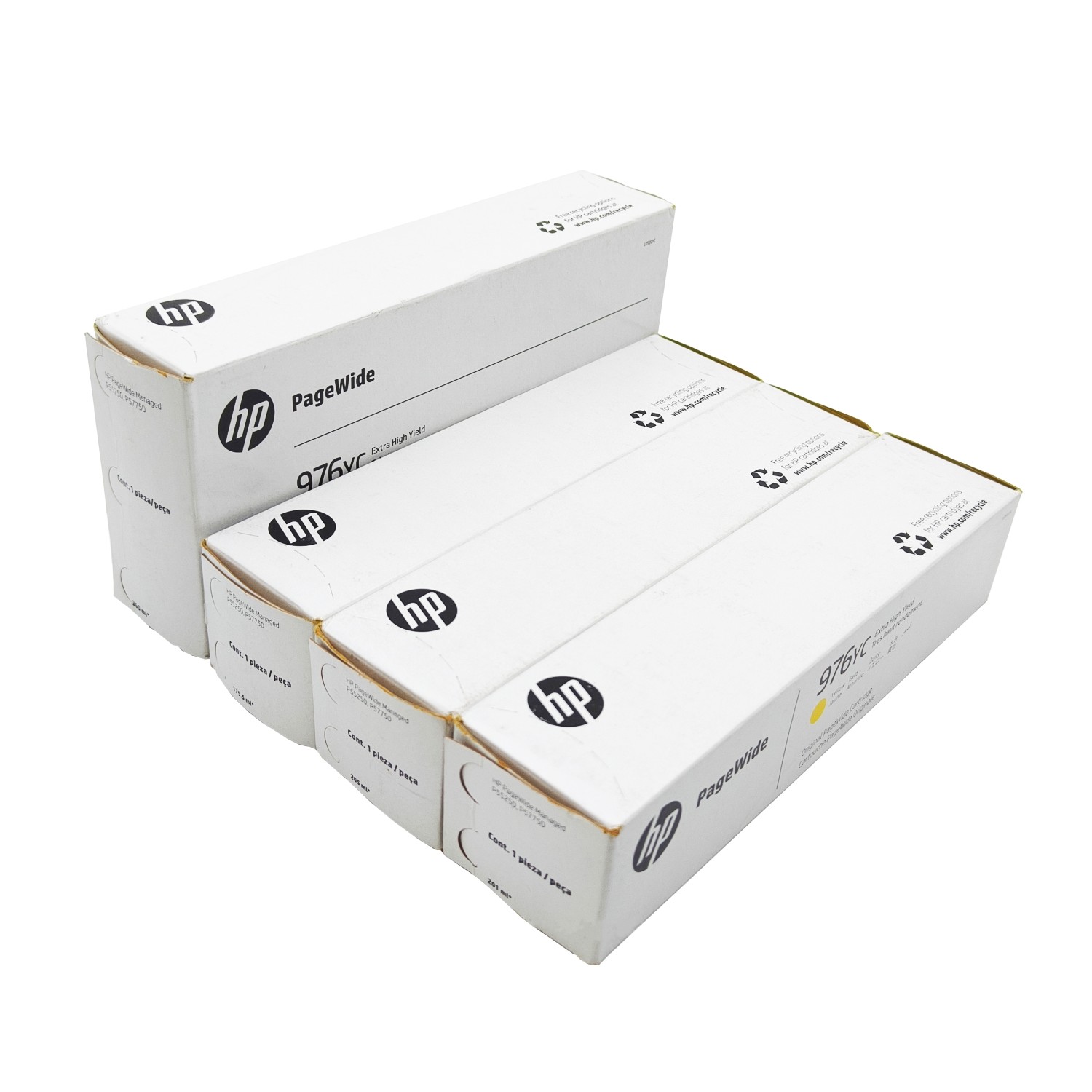 HP 976Y CMYK High Yield Original PageWide Cartridge L0S20YC L0S29YC L0S30YC L0S31YC