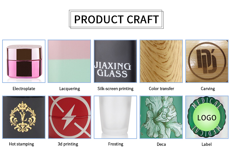 Cylinder PETG Green Plastic Jar Skin Care Packaging With Screw Top Lid
