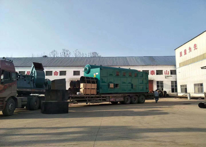 Light Structure Compact Coal Fired Steam Boiler Class B Fire / Water Tube