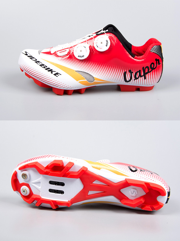Bike Indoor Cycling Shoes Atop Dials Self Lock Shoes Compatible With SPD