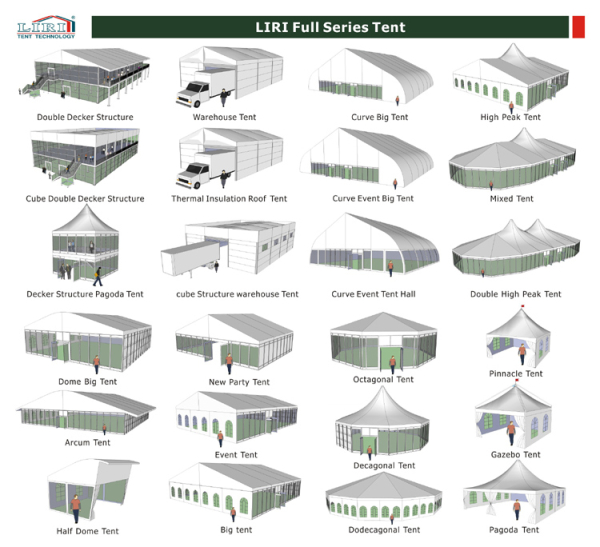 Largest warehouse tent factory For Industry Storage