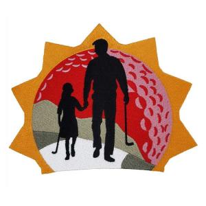 ODM 4x4in Plain Embroidery Custom Felt Patches Adhesive Backing