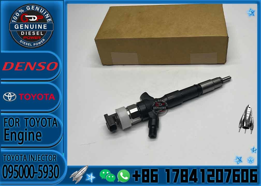 Common Rail Injector High quality Diesel fuel injector 095000-5930 23670-09060 23670-09061