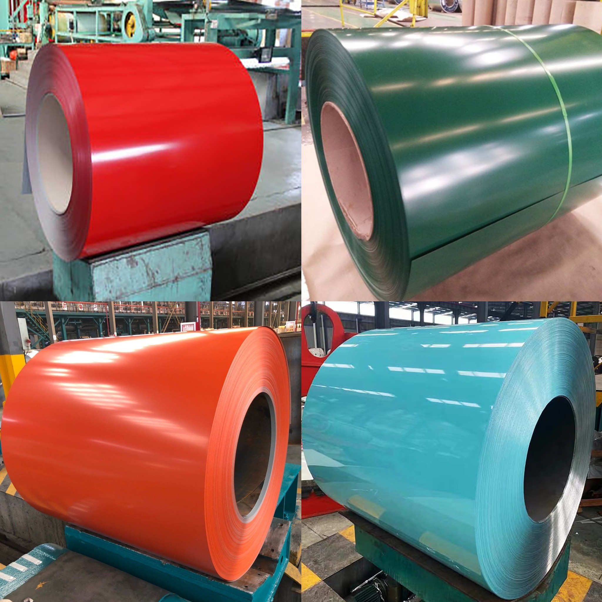 Galvanized Coated PPGI PPGL Pre Painted Steel Sheet Coils Customized
