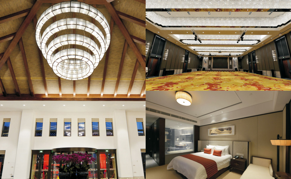 High End Commercial Conference Room Chandelier LED Energy Saving