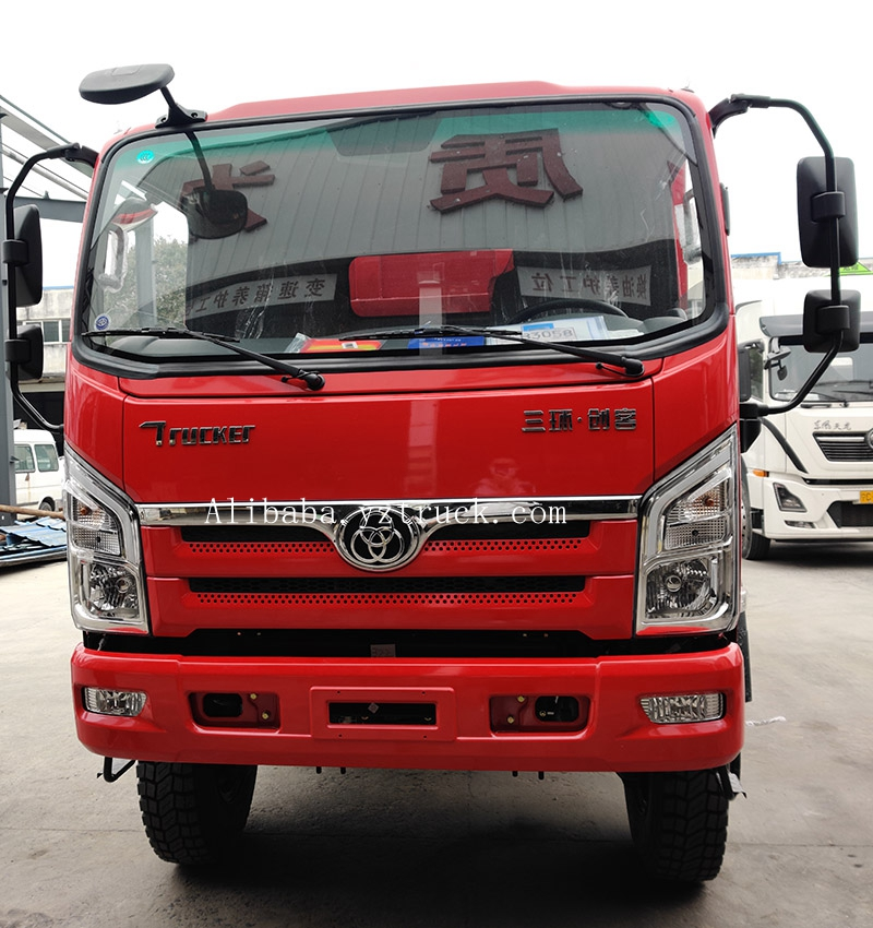 190HP Rear Camera 10Wheel 12 Tire Mini Sand Gravel Dump Truck for Extreme Conditions