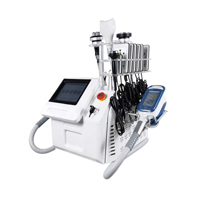 Portable 650nm Cryolipolysis Body Slimming Machine Fat Freezing 6 In1