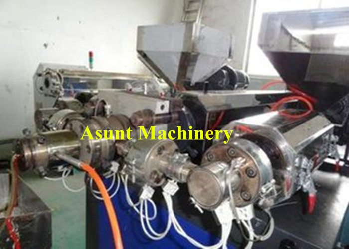 Two Color plastic pipe extrusion process Drinking pipe bending machine