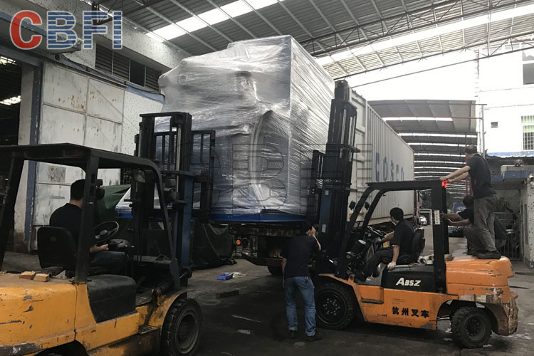 CBFI Large Capacity, Touch Screen, Tube Ice Machine Efficient Water Cooling