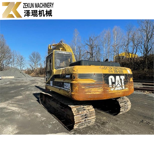 Cat 320 Used Crawler Excavator Original Parts And Track Chain Year 2015