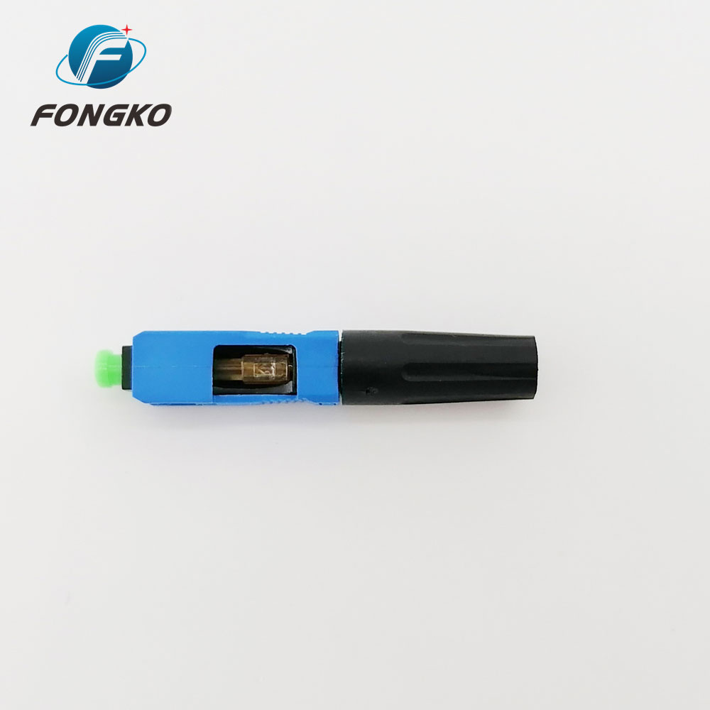 UPC Optical Fast Connector SC Fiber Termination FKSU027 for FTTH Drop Cable