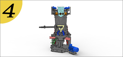 CLUM Ultra Fine Grinding Vertical Mill Roller For Cement Plant