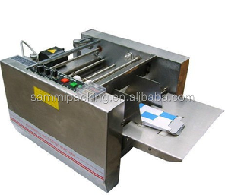 Automatic Small Box Embossing Batch Coding Expiry Date Stamping Printing Batch