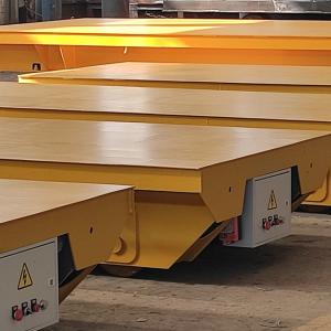 1435mm Electric Transfer Trolley Cart Material Handling Warning Alarm