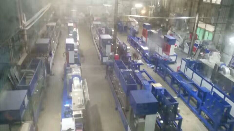 Double Screw Automatic PP Strap Making Machine Plastic Making Machine with 2 Lines Semi Auto Pp Strapping Machine