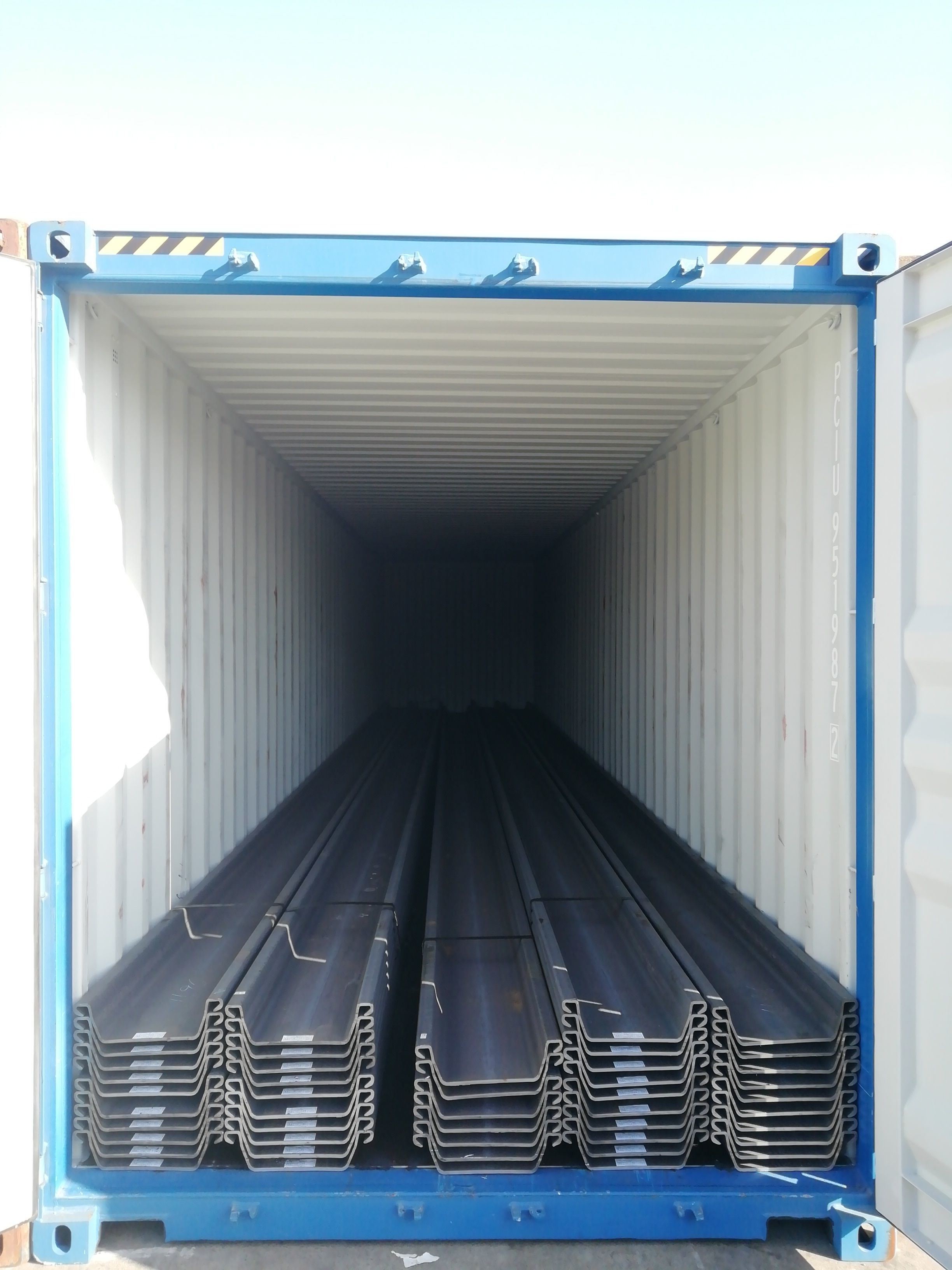 EN 10248 JIS A5523 JIS A5528 Standards Hot Rolled Sheet Piles For Quaywalls Revetments Cofferdams