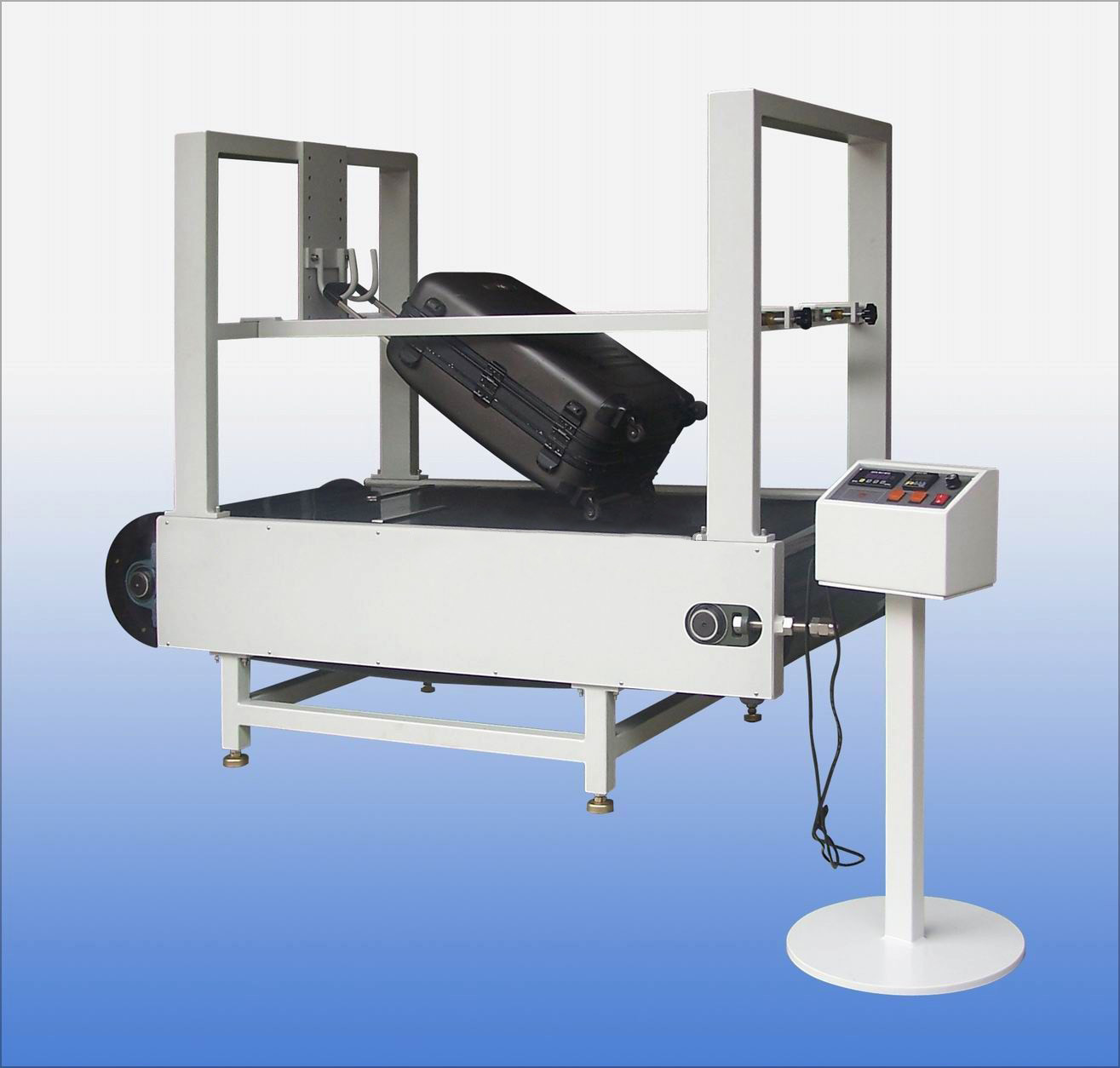 Conveyor Belt Type Luggage Testing Equipment / Machine Abrasion Tester