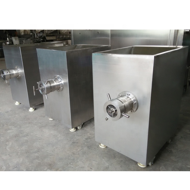 190KG Weight Frozen Meat Mincer Grinder for Industrial Meat Processing