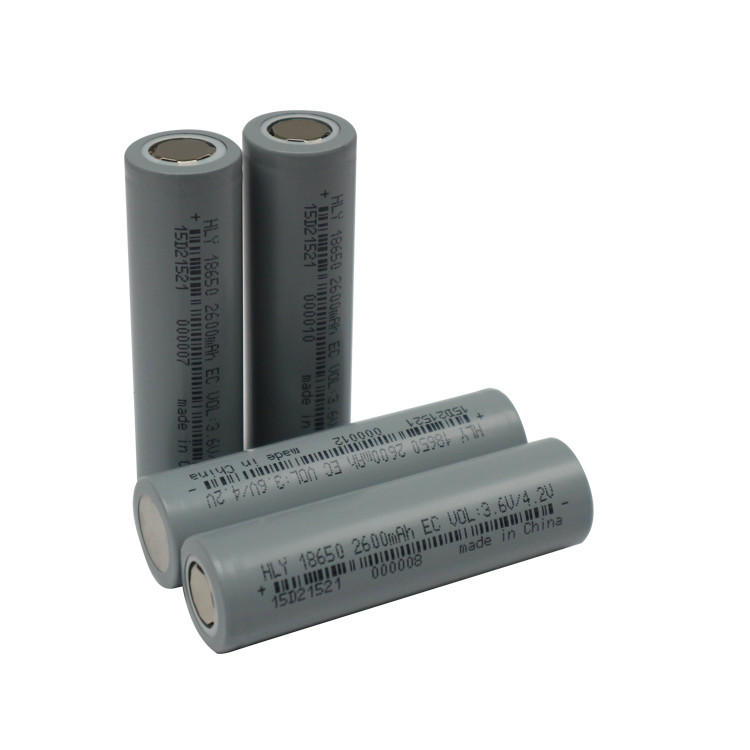 3.7V Rechargeable Lithium Battery , 2600mah 18650 Battery Cell For EBike