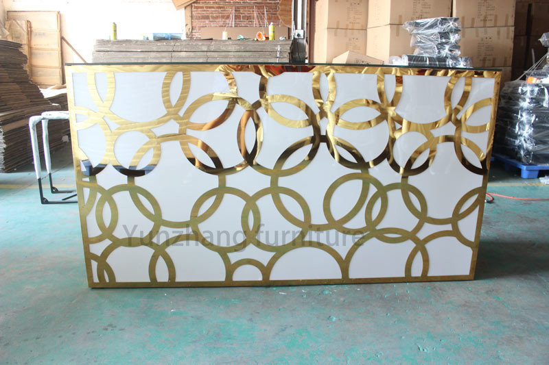 Custom Luxury Bar Height Console Table For Hotel And Banquet OEM