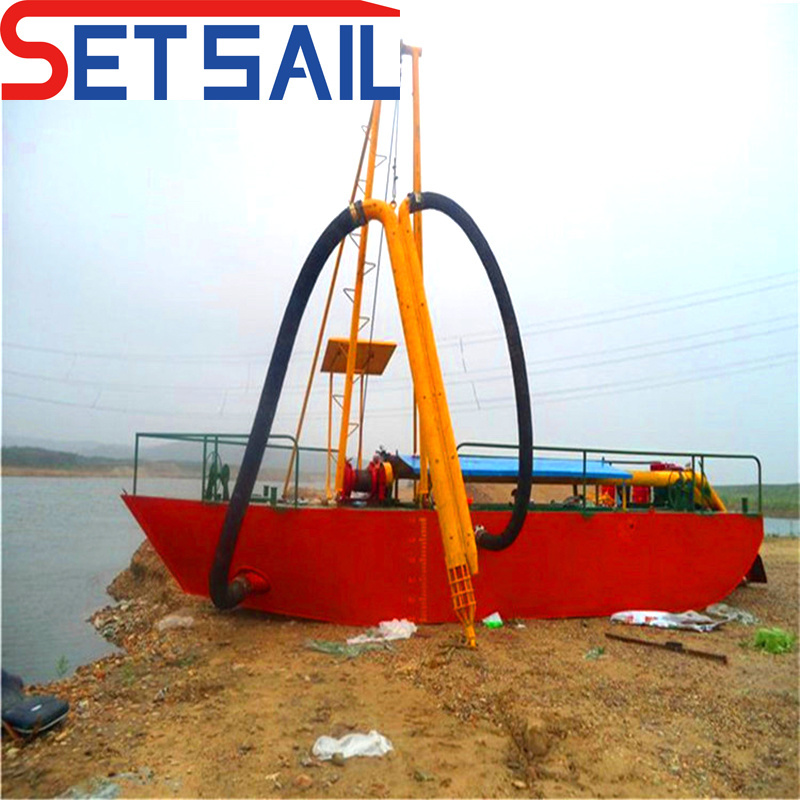 Jet Suction Sand Dredging Machinery Used in River and Port