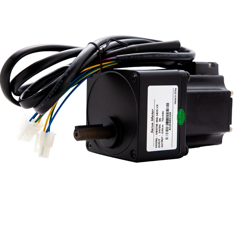 3NM Low Voltage 3000RPM 3 Phase Servo Motor With Gearbox