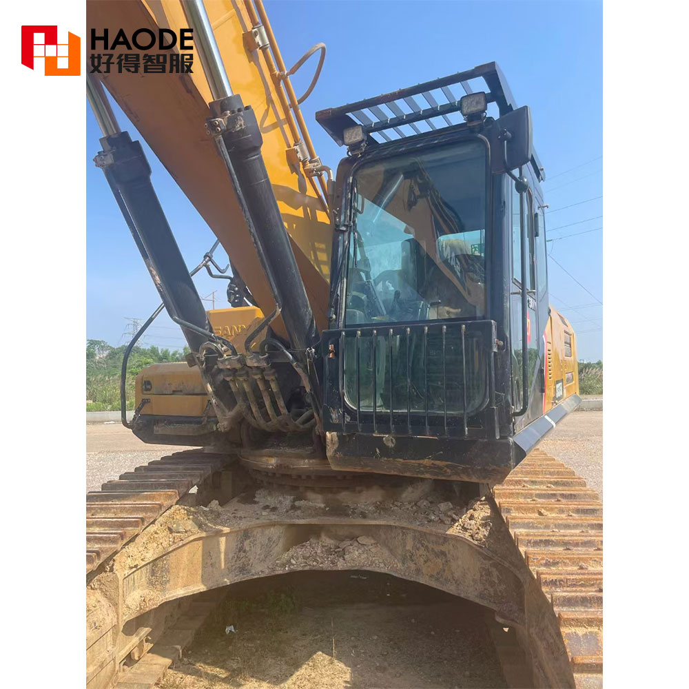 Original 38 Ton Sany 375H Excavator With Cummins Engine And 8001-10000 Working Hours