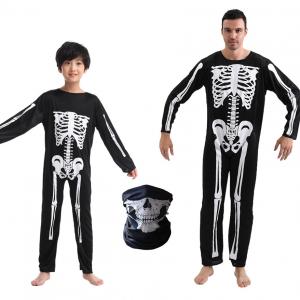 7 Days Sample Order Lead Time Support Skeleton Costume for Party Bone Prop Costume Set
